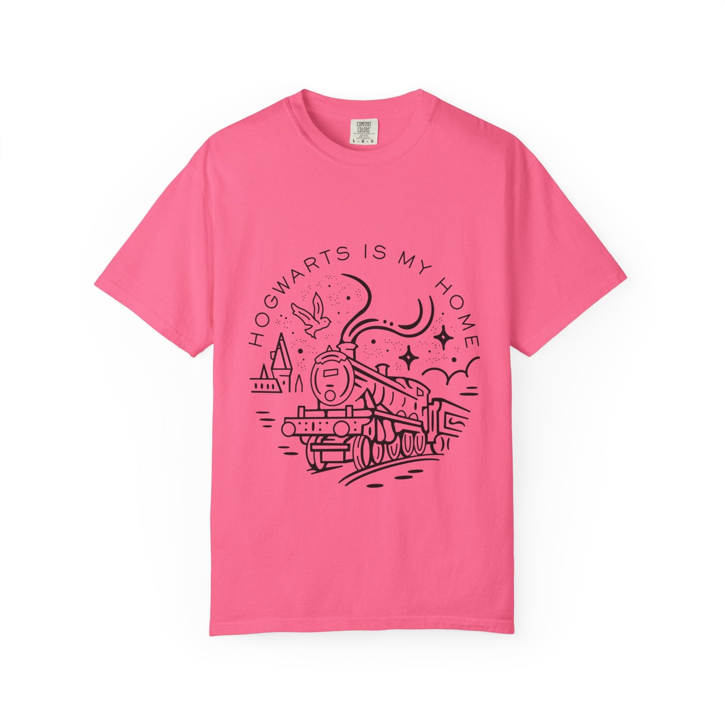Hogwarts Is My Home T-Shirt - Unisex Garment-Dyed