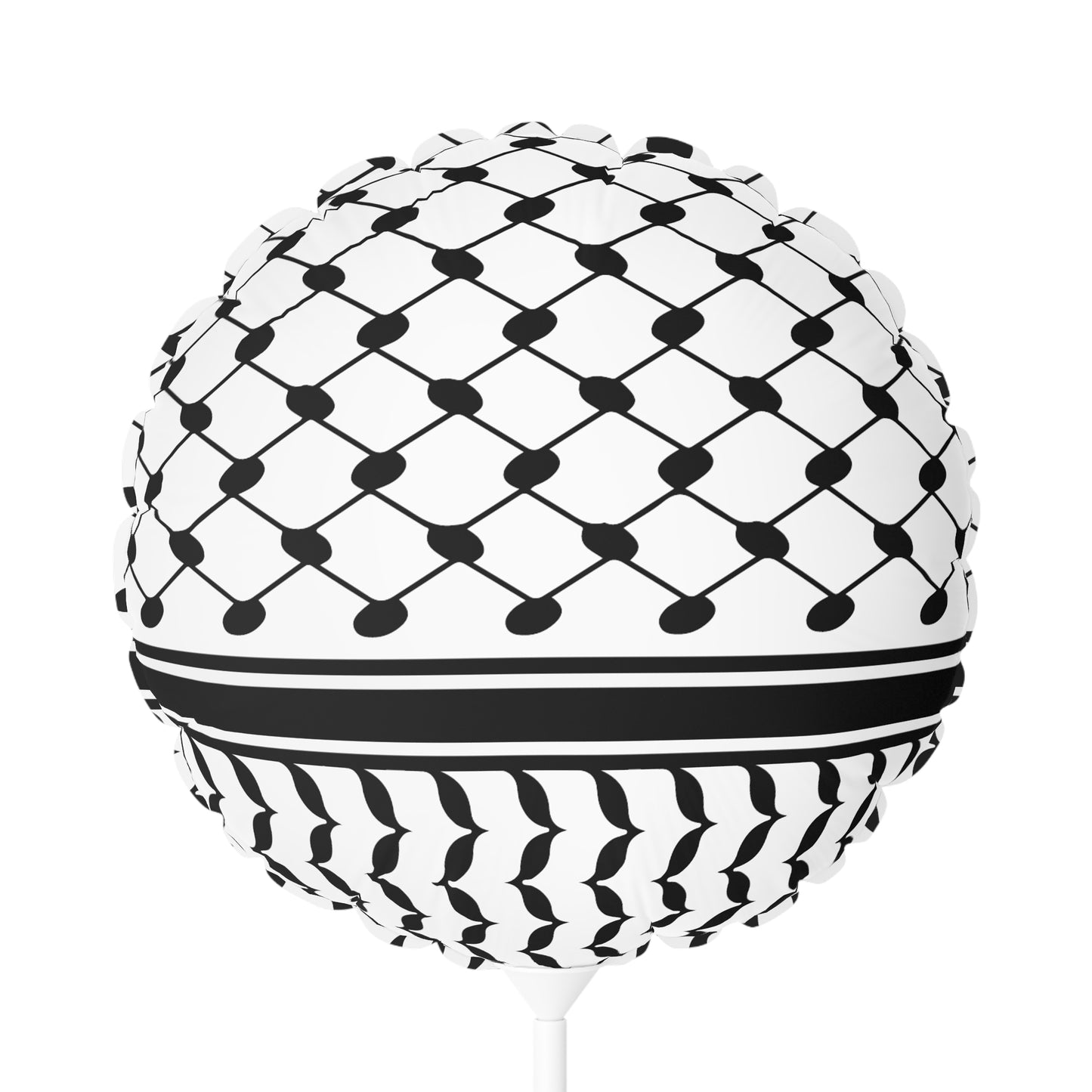 Kuffiyeh print baloon