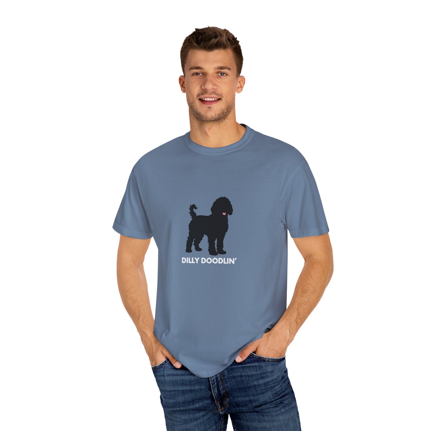 Dilly Doodlin' Black Doodle Tee