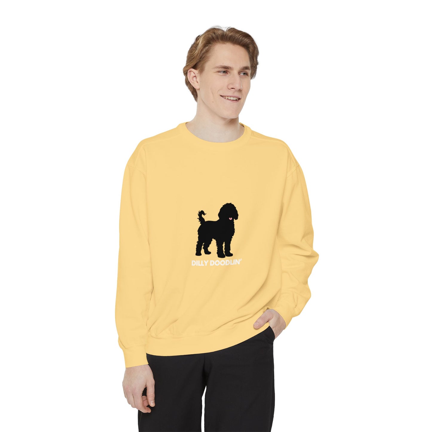 Dilly Doodlin’ Black Doodle Sweater