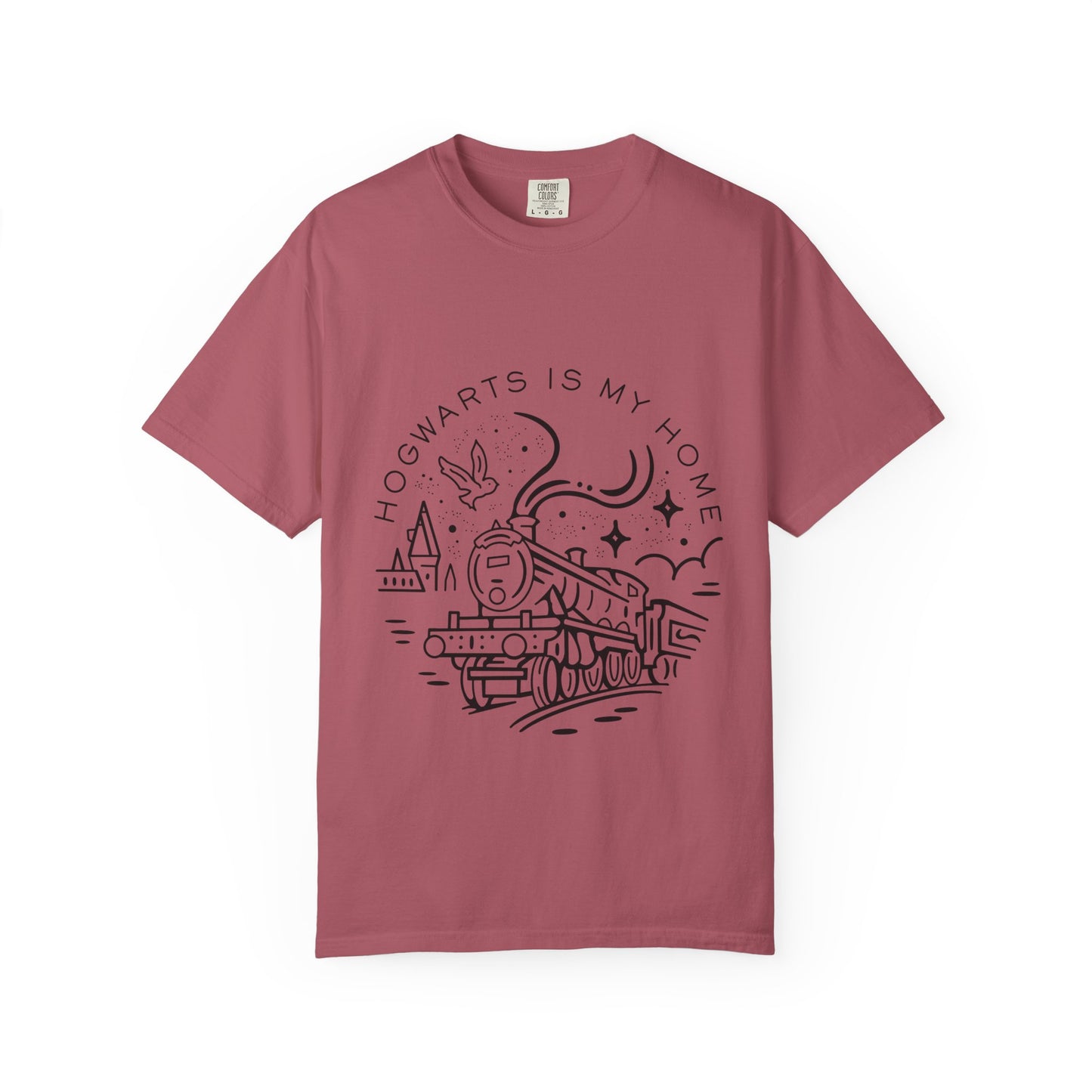 Hogwarts Is My Home T-Shirt - Unisex Garment-Dyed