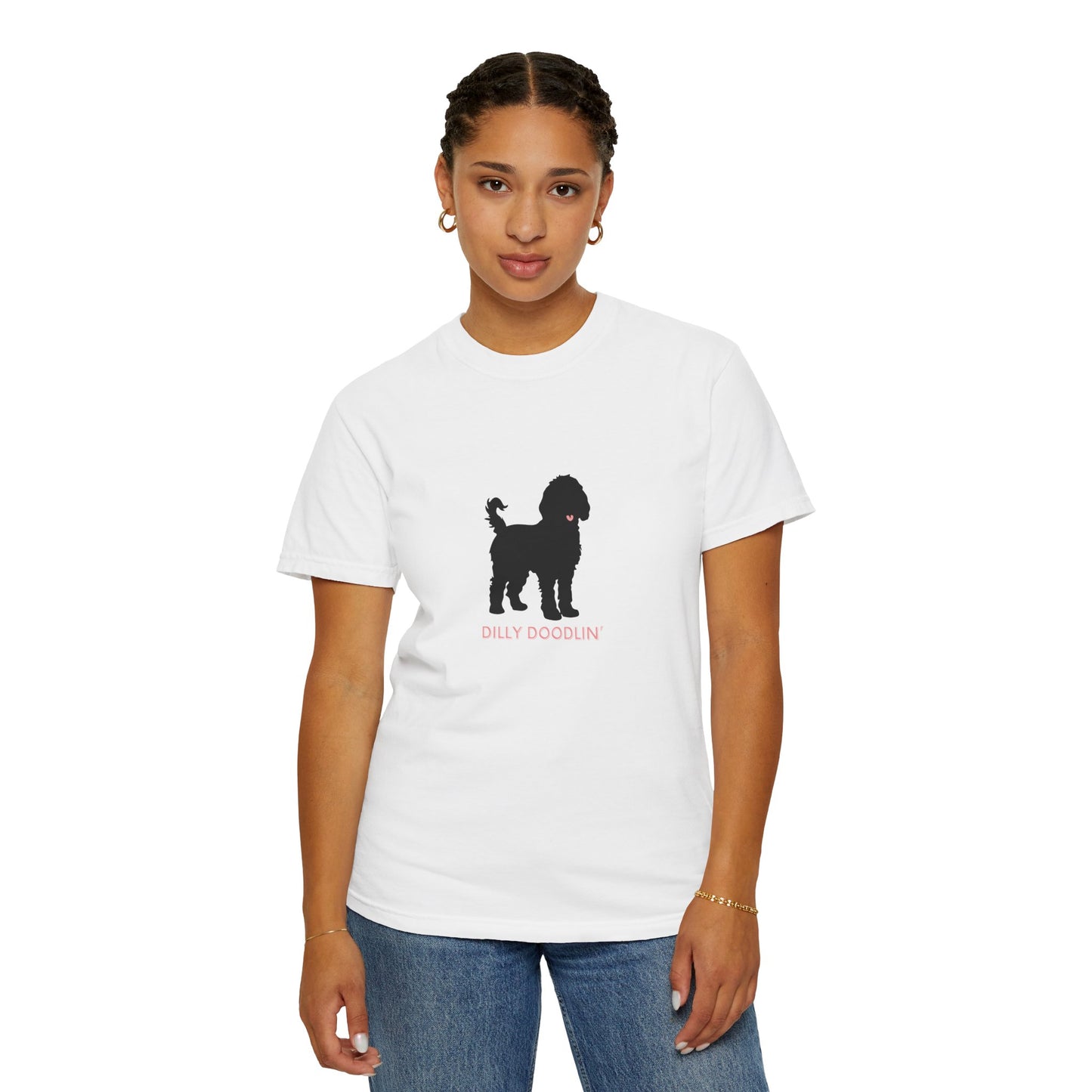 Dilly Doodlin' Black Doodle Tee
