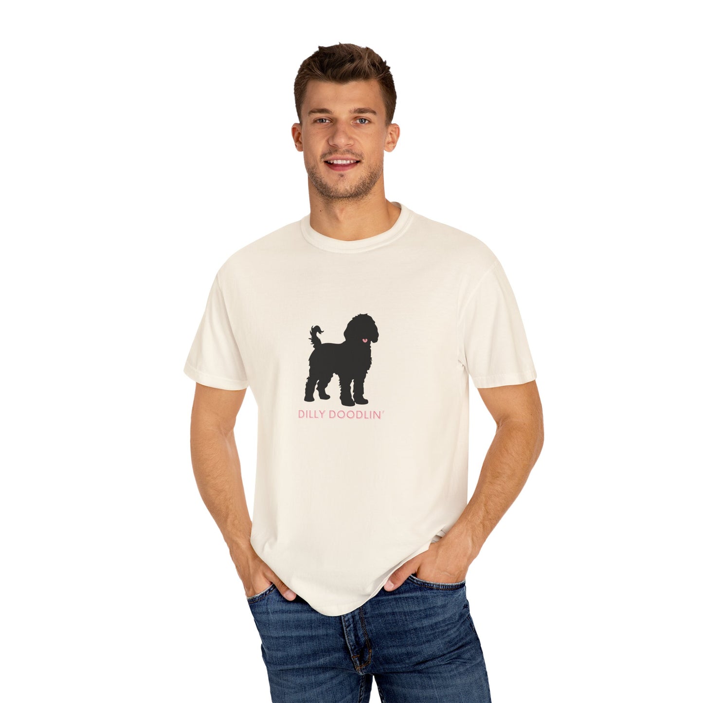 Dilly Doodlin' Black Doodle Tee