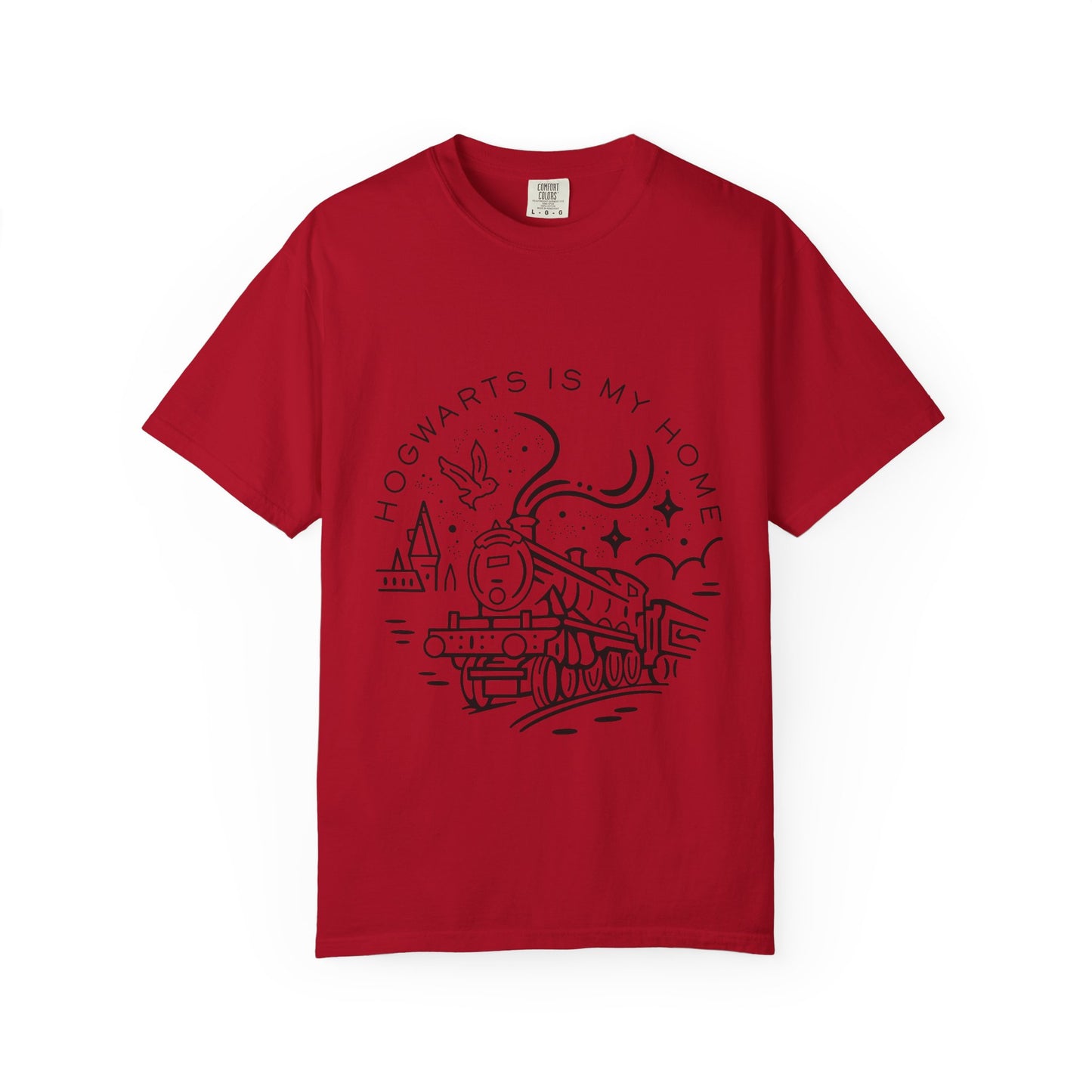 Hogwarts Is My Home T-Shirt - Unisex Garment-Dyed