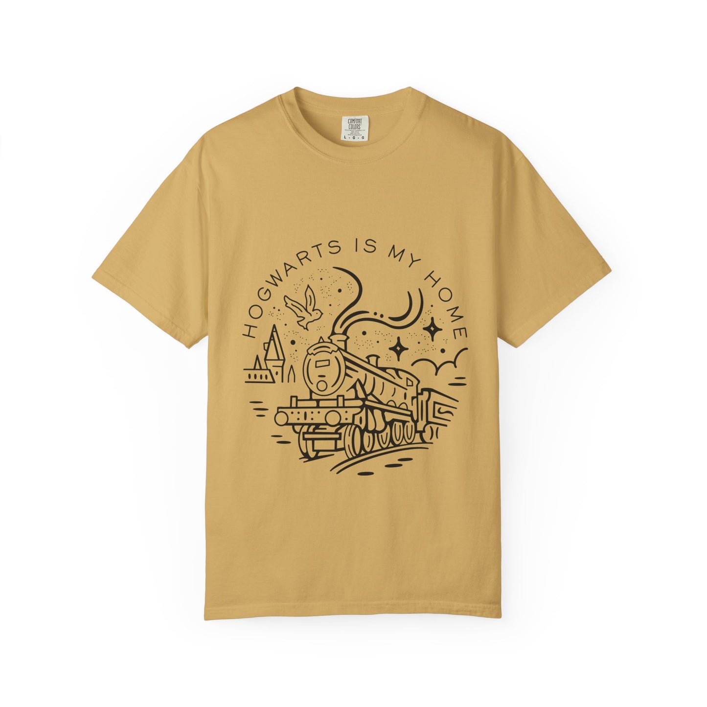 Hogwarts Is My Home T-Shirt - Unisex Garment-Dyed