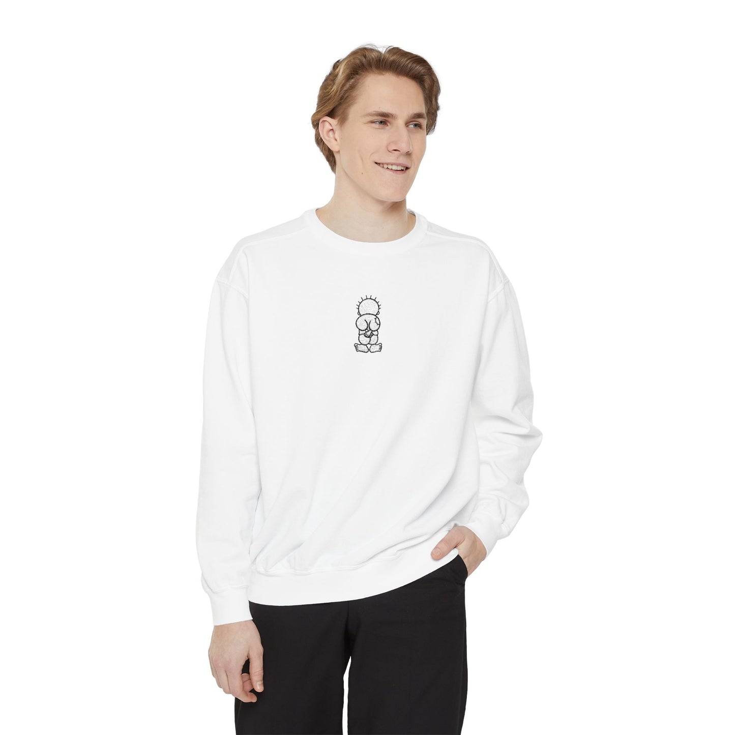 Embroidered Handala Sweatshirt