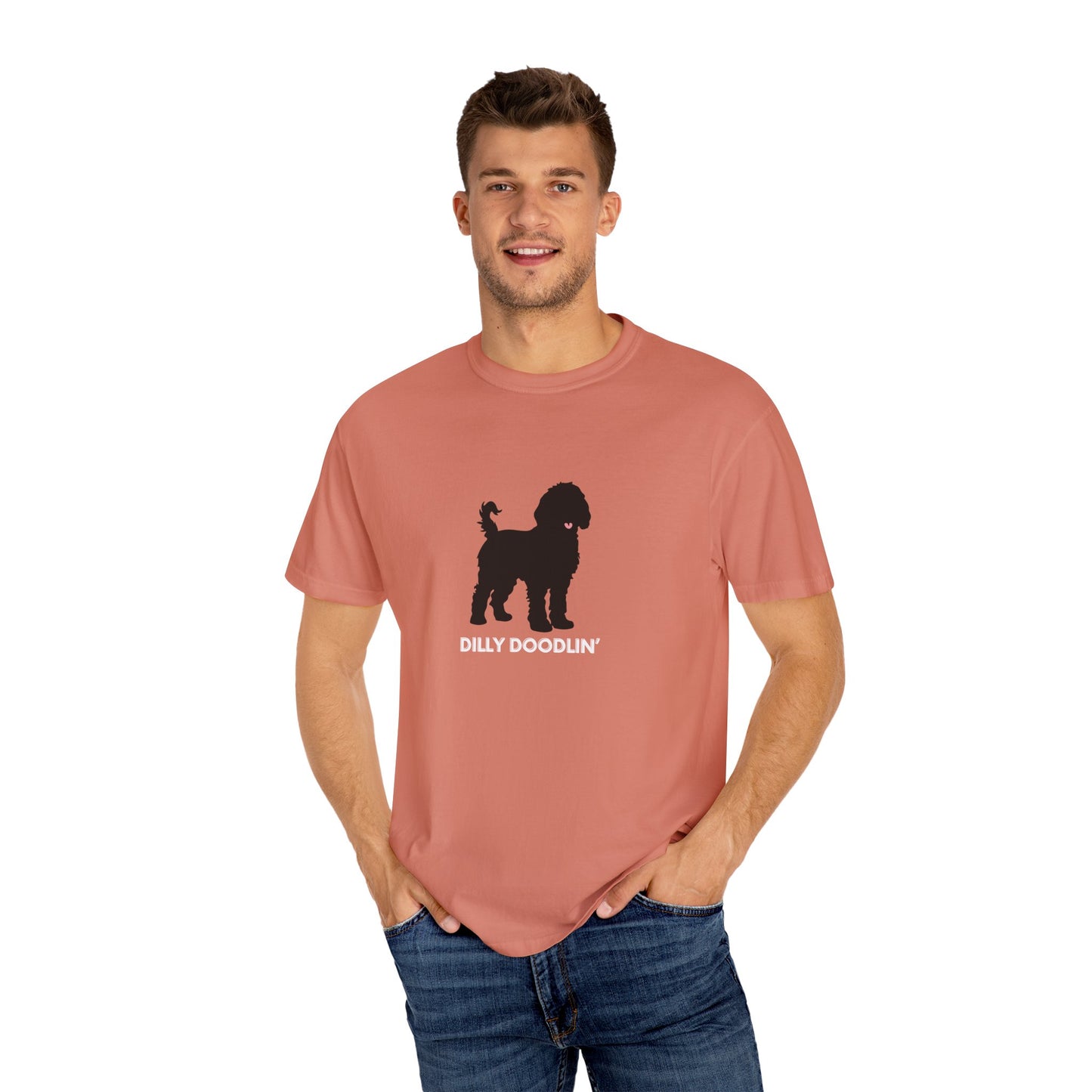 Dilly Doodlin' Black Doodle Tee