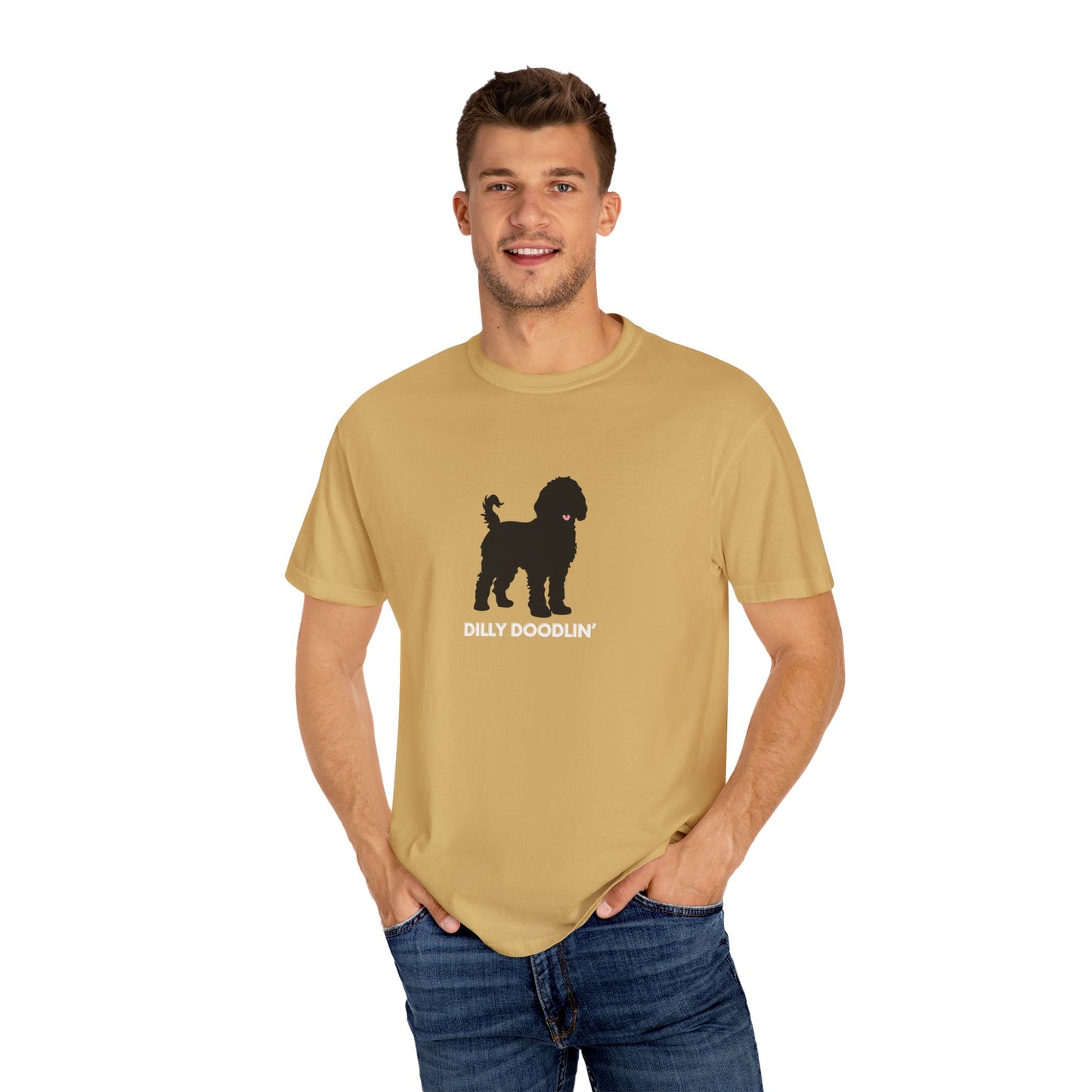 Dilly Doodlin' Black Doodle Tee