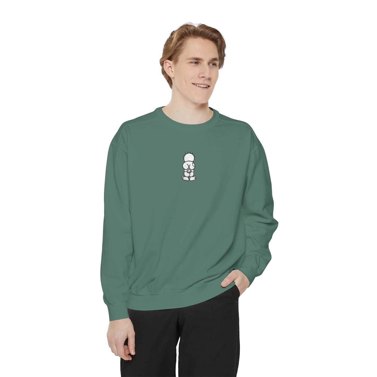 Embroidered Handala Sweatshirt