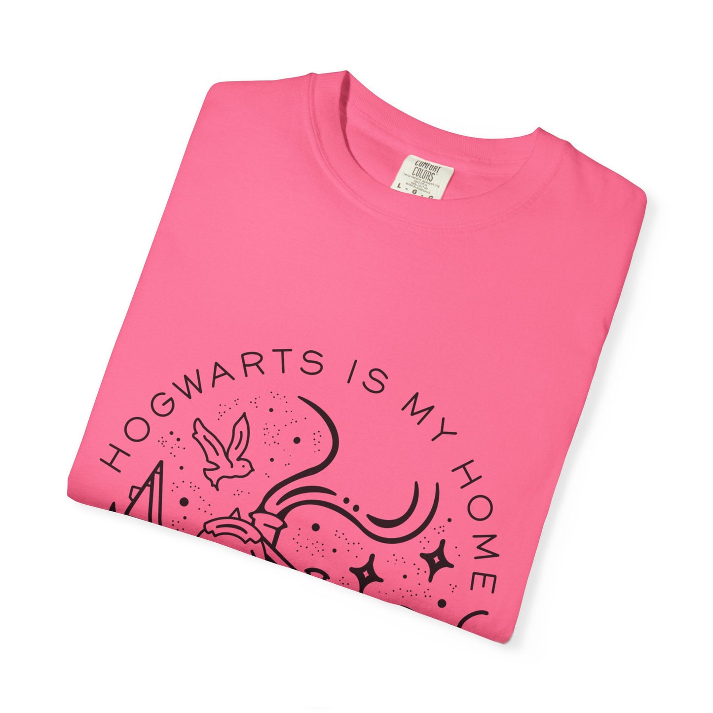 Hogwarts Is My Home T-Shirt - Unisex Garment-Dyed