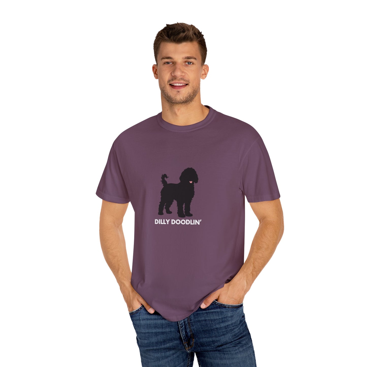 Dilly Doodlin' Black Doodle Tee