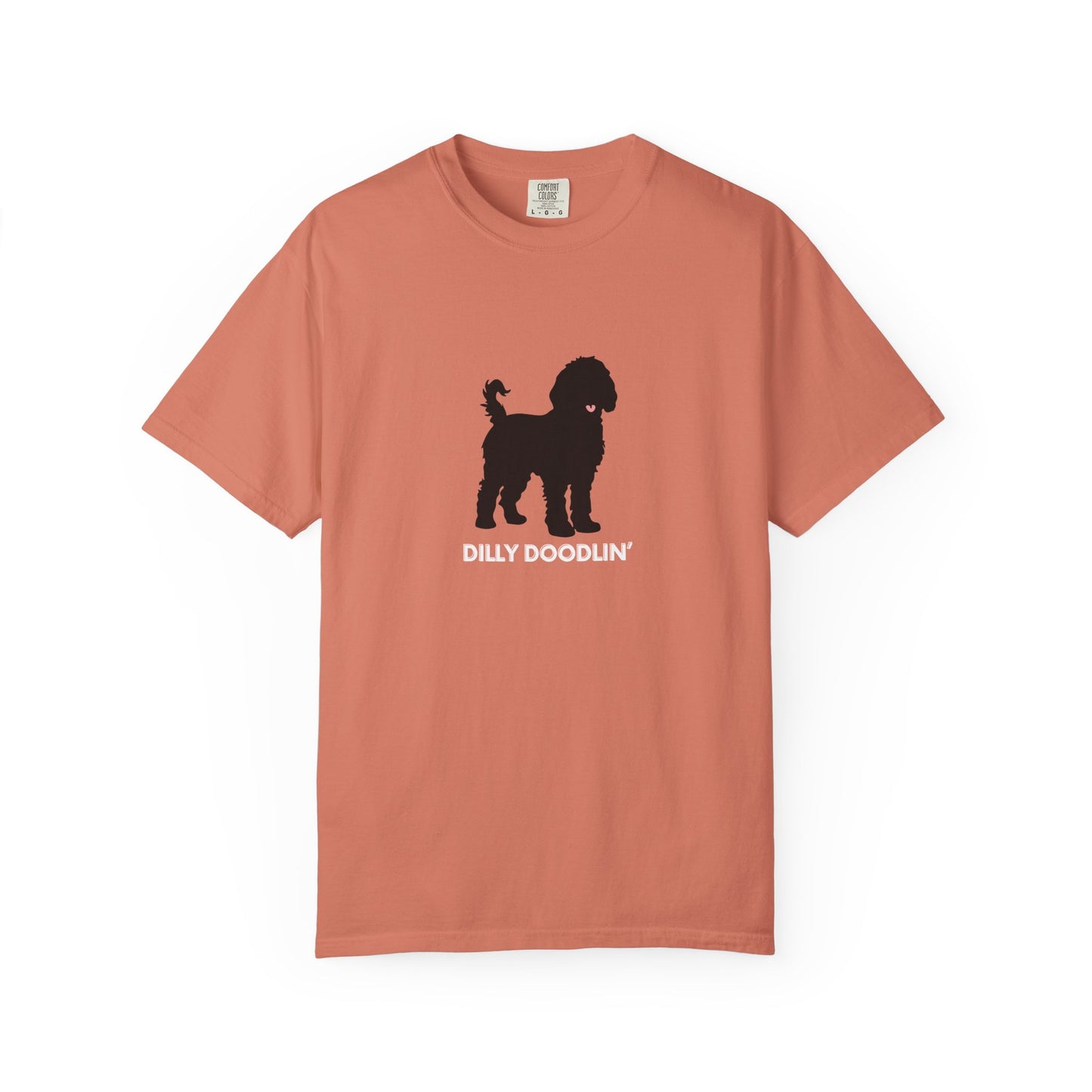 Dilly Doodlin' Black Doodle Tee