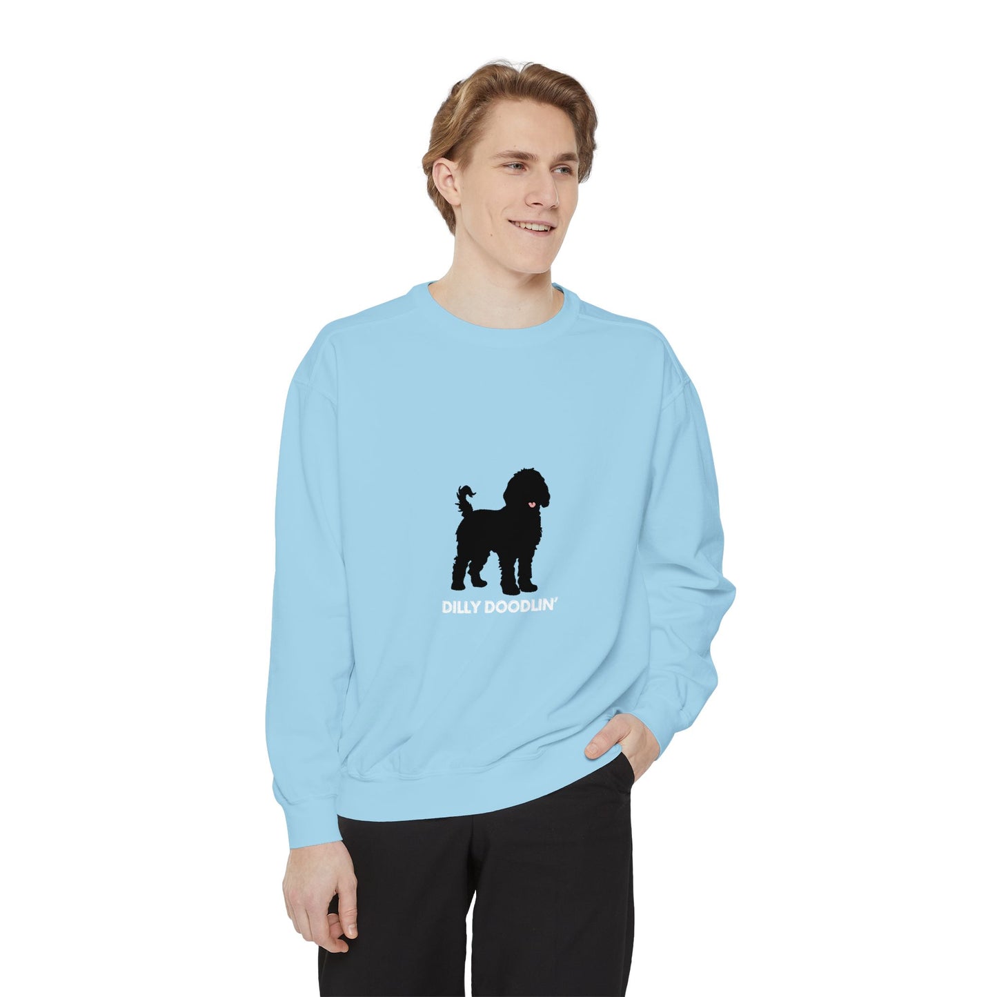 Dilly Doodlin’ Black Doodle Sweater
