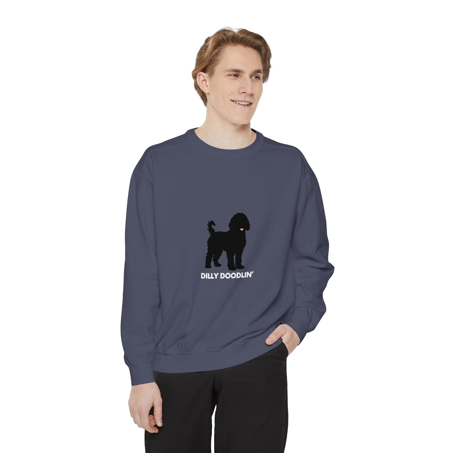 Dilly Doodlin’ Black Doodle Sweater
