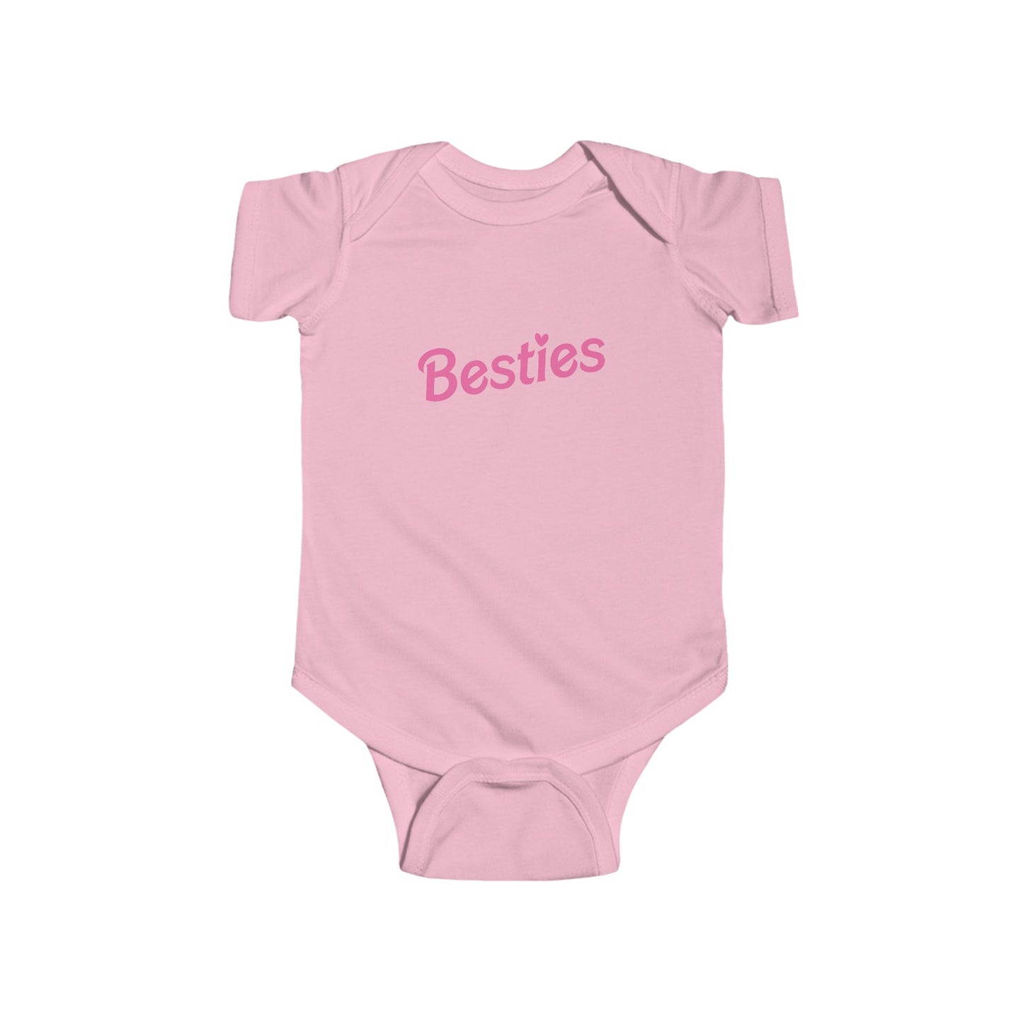 Besties Barbie Infant Bodysuit - Besties Baby Body Suit for Matching with Momma or Auntie