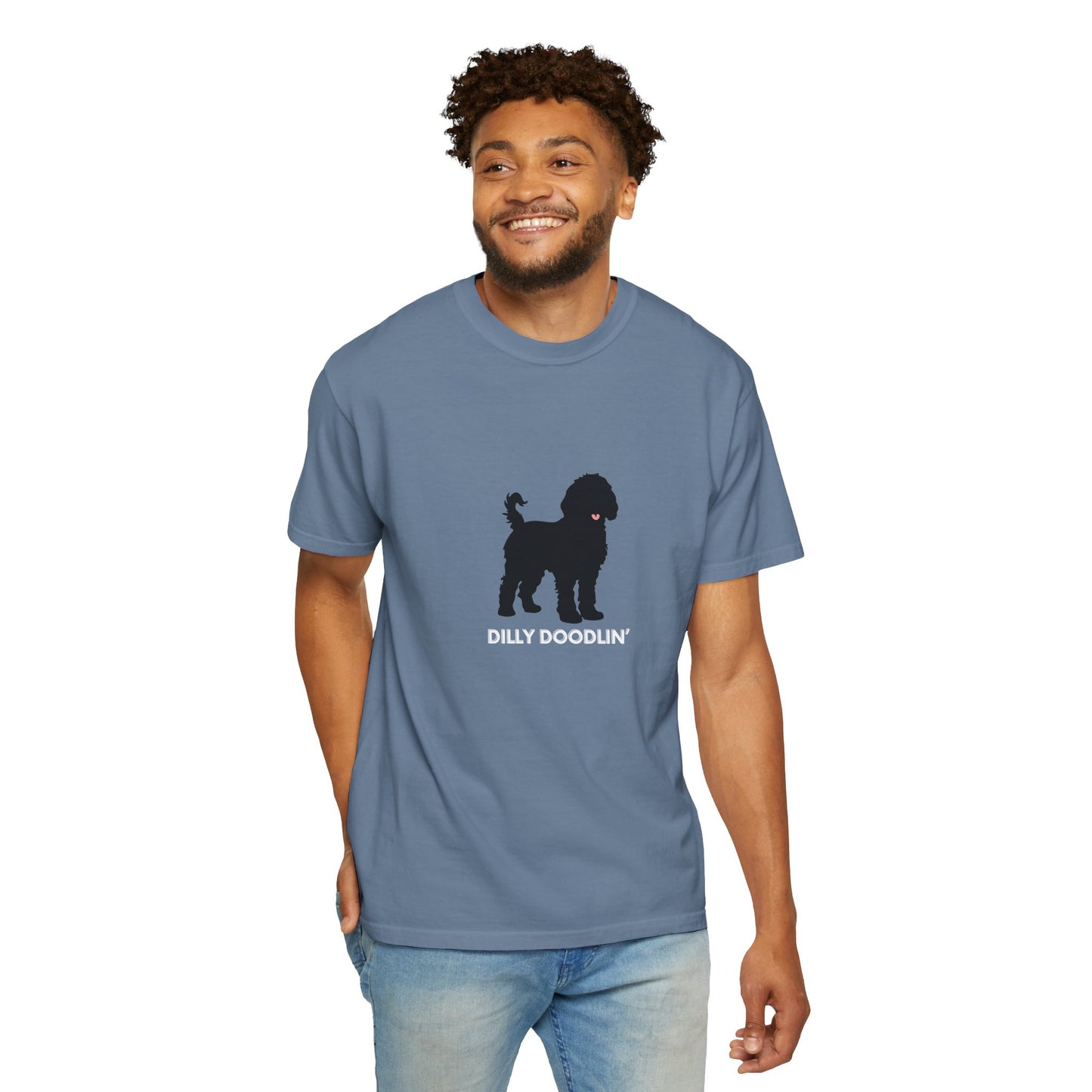 Dilly Doodlin' Black Doodle Tee