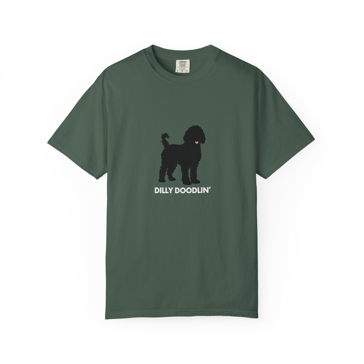 Dilly Doodlin' Black Doodle Tee
