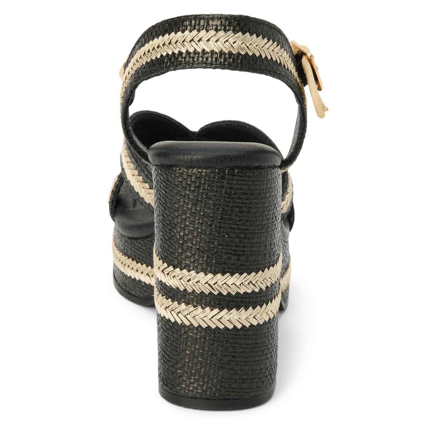 Addie Black Base Heel