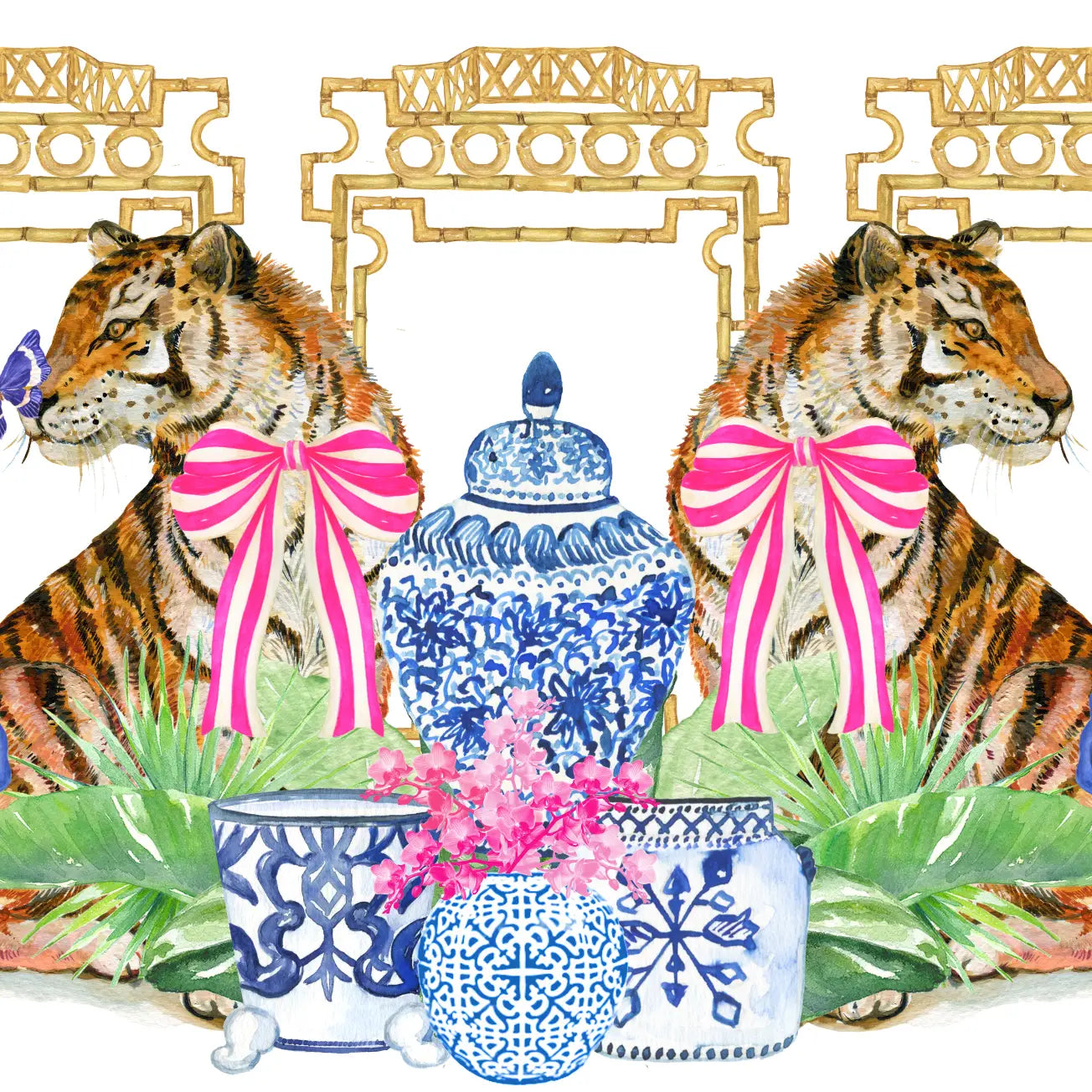 11x17 Chinoiserie Vol 2 Insert Set of 10