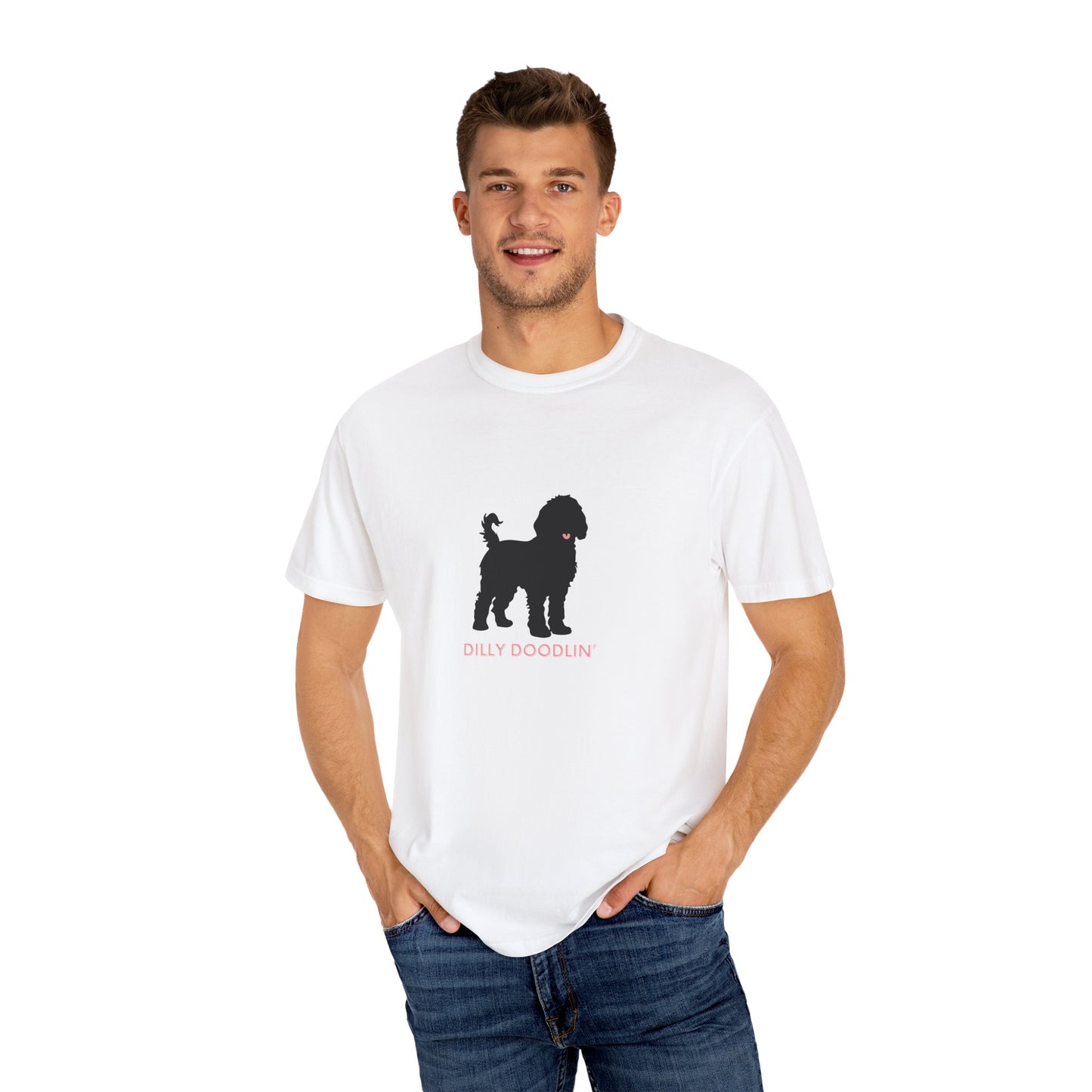 Dilly Doodlin' Black Doodle Tee