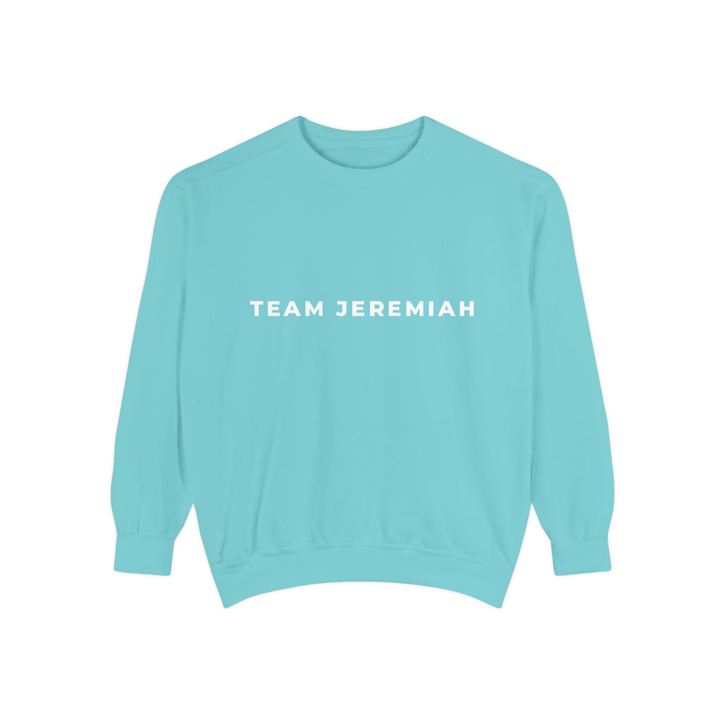 Team Jeremiah Unisex Sweatshirt - Water Color Beach Scene - Cousins Beach, Massachusetts