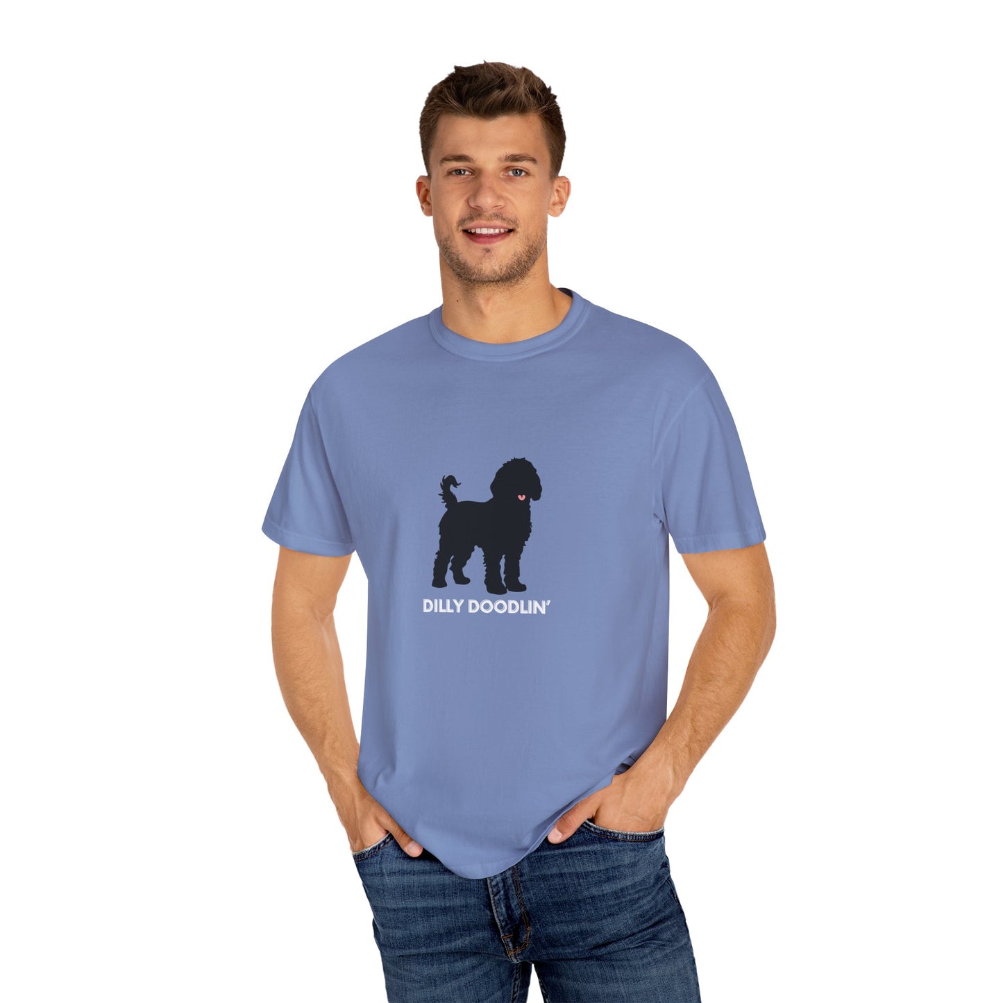 Dilly Doodlin' Black Doodle Tee