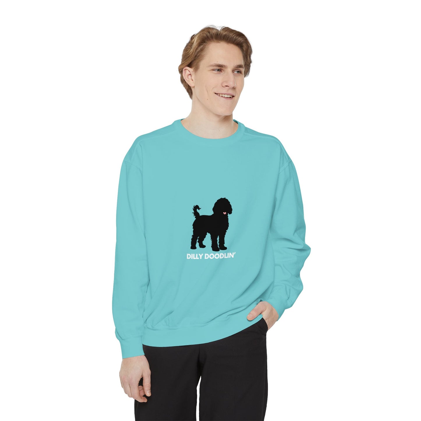 Dilly Doodlin’ Black Doodle Sweater