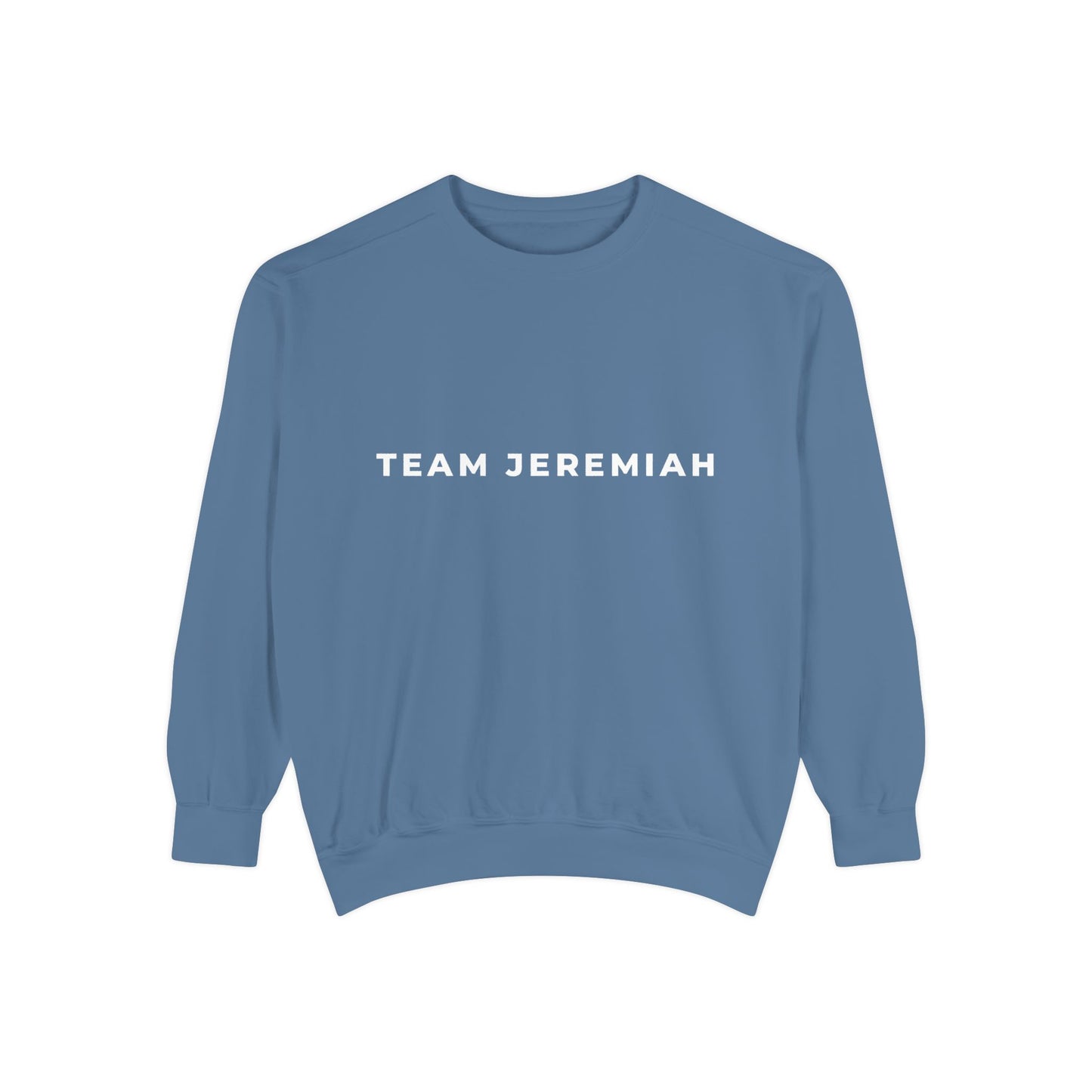Team Jeremiah Unisex Sweatshirt - Water Color Beach Scene - Cousins Beach, Massachusetts