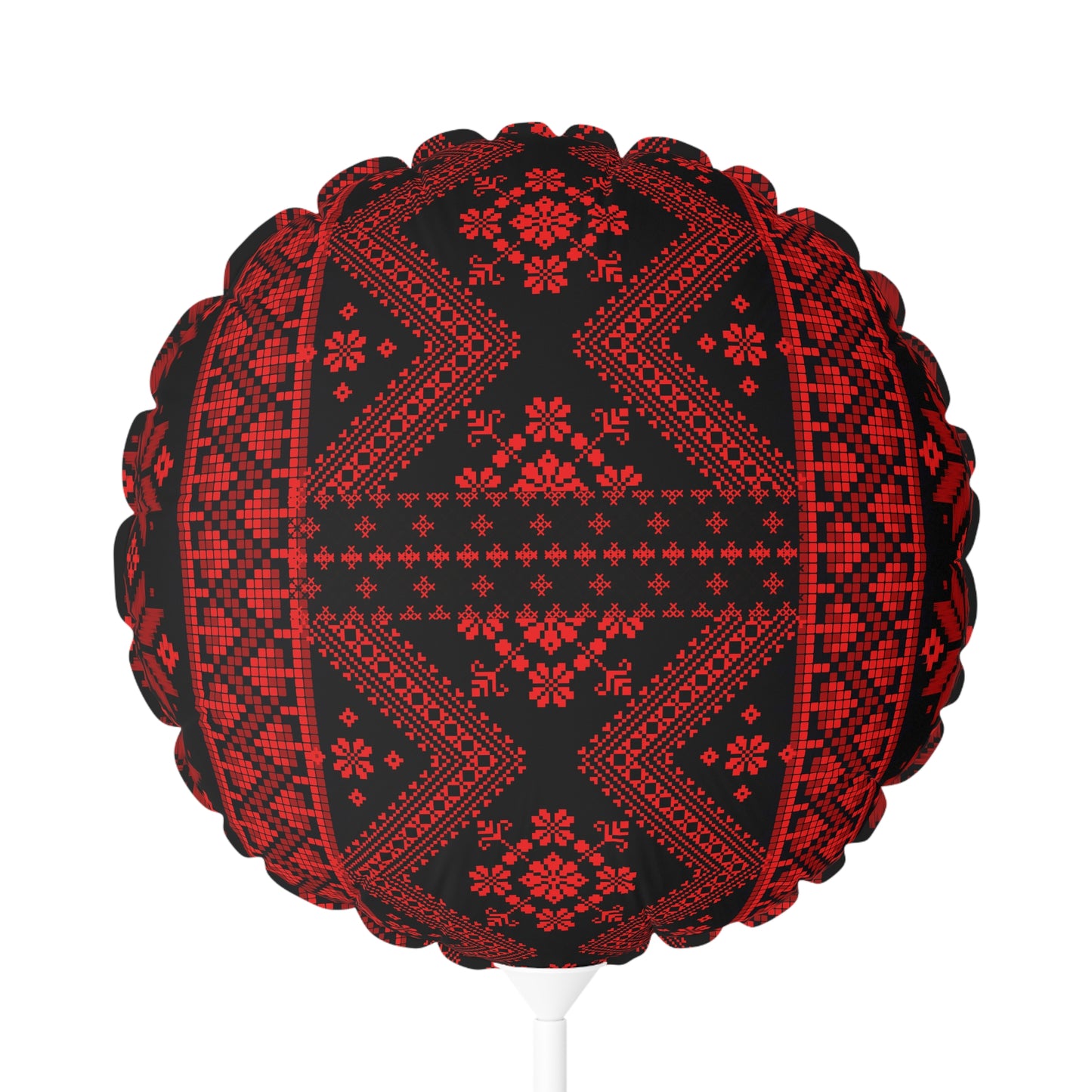 Balloons - Tatreez Print, - Palestinian Event Decor