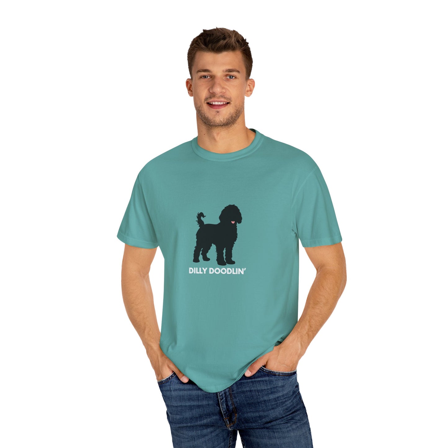 Dilly Doodlin' Black Doodle Tee