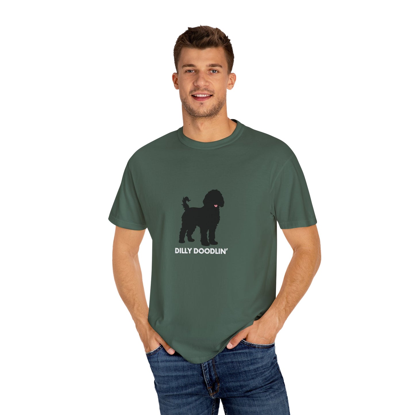 Dilly Doodlin' Black Doodle Tee