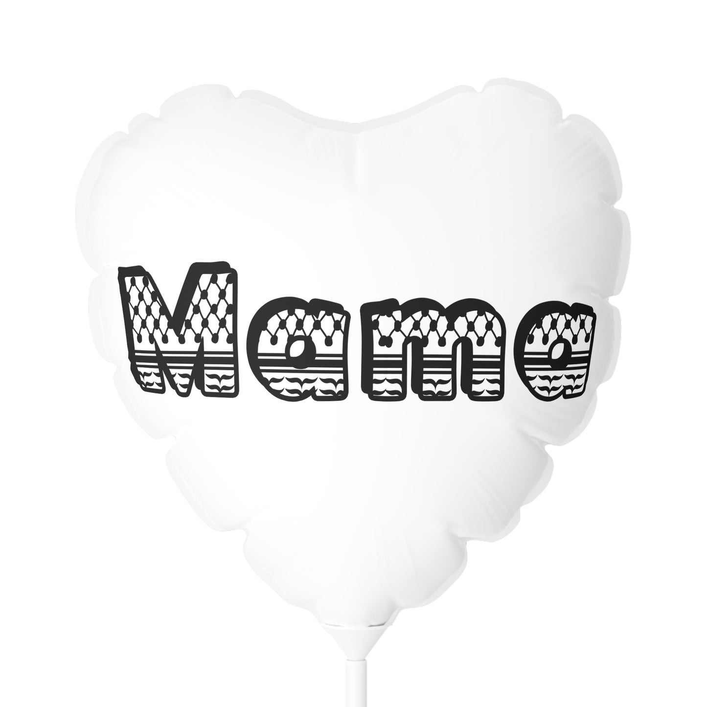 Keffiyeh Print - Mama in Arabic - 11"