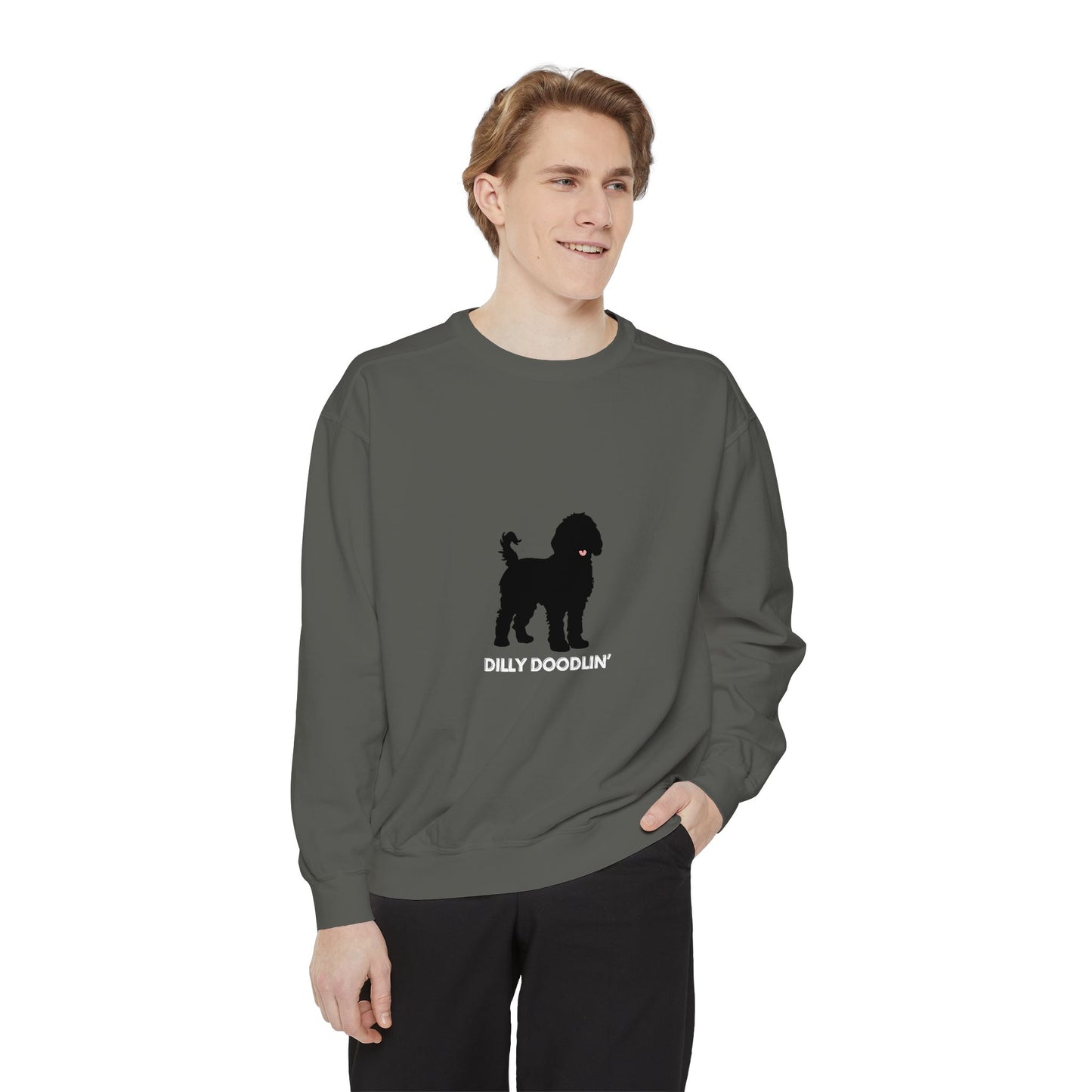 Dilly Doodlin’ Black Doodle Sweater