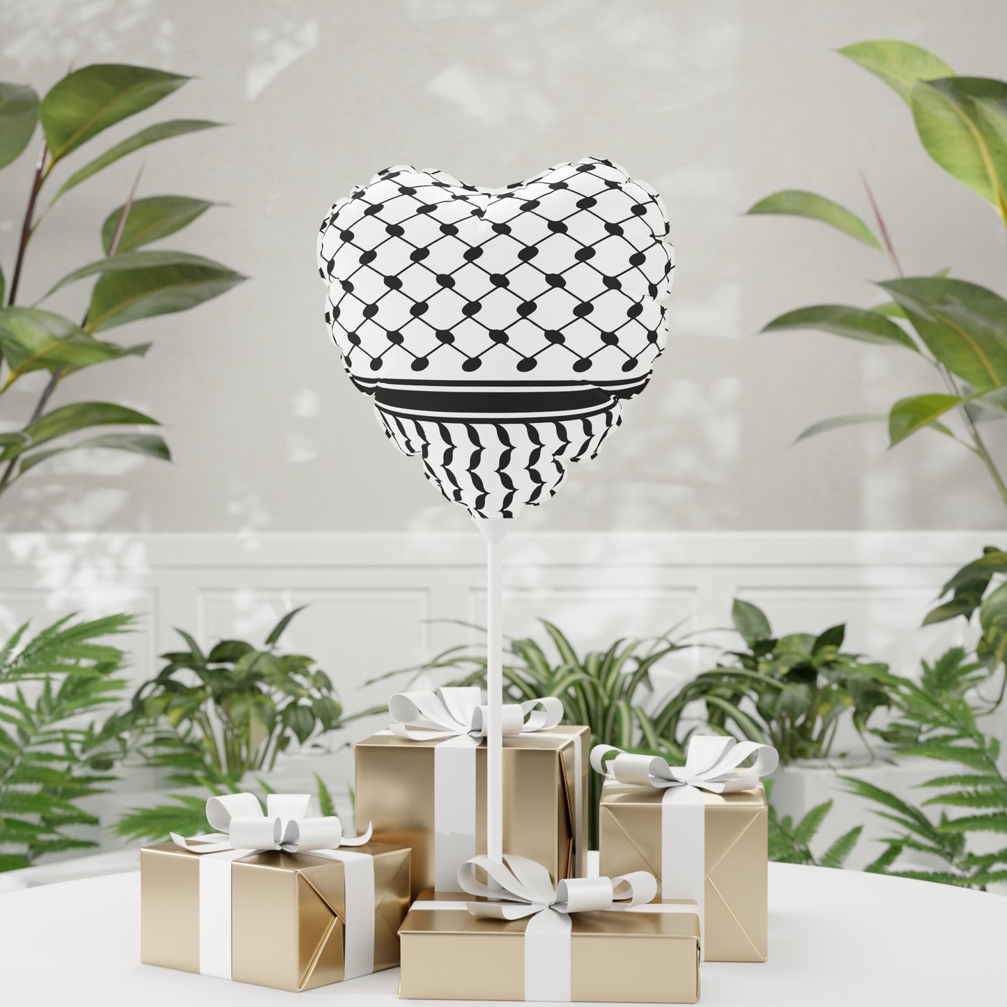 Kuffiyeh print baloon