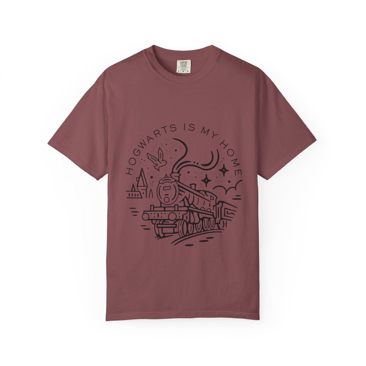 Hogwarts Is My Home T-Shirt - Unisex Garment-Dyed