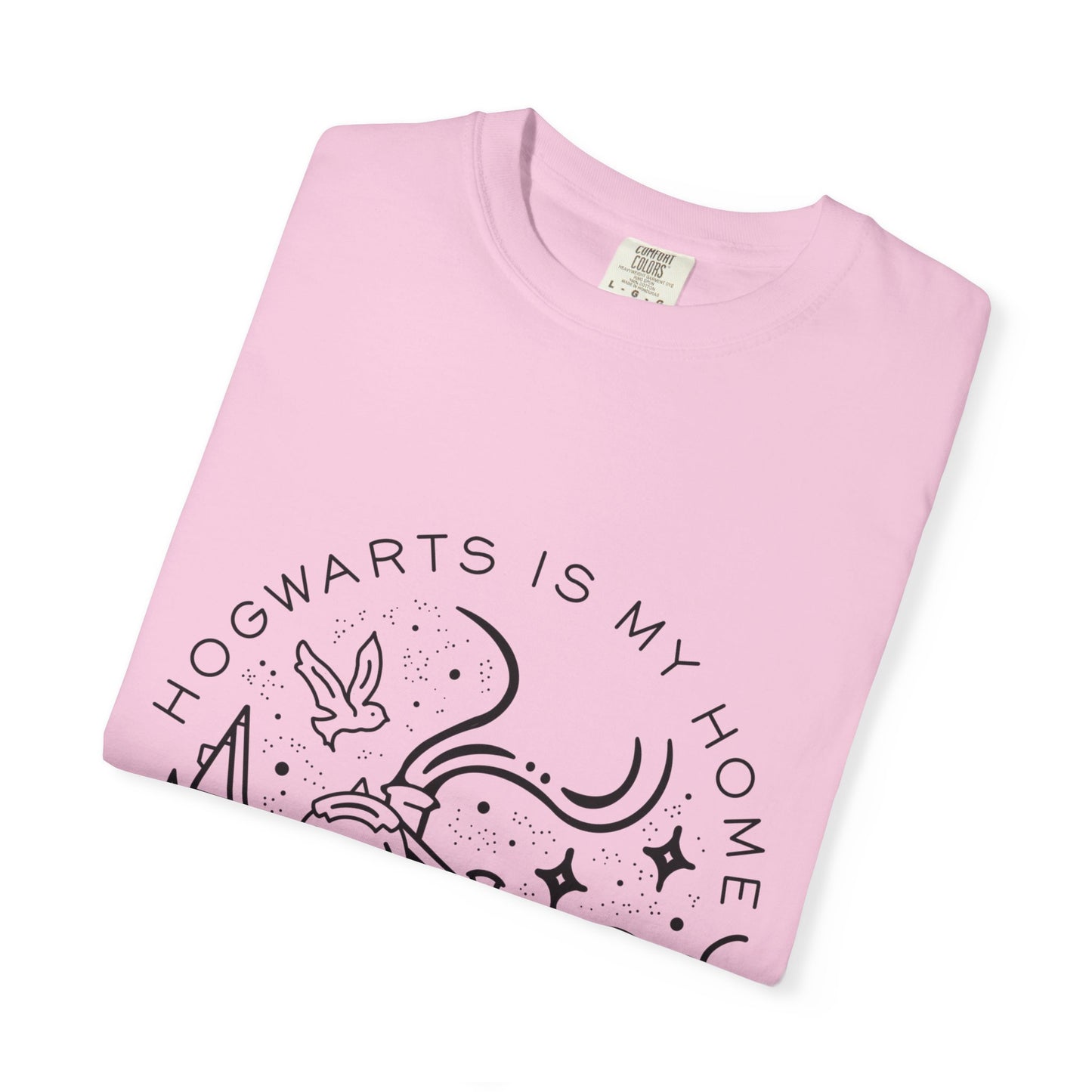Hogwarts Is My Home T-Shirt - Unisex Garment-Dyed