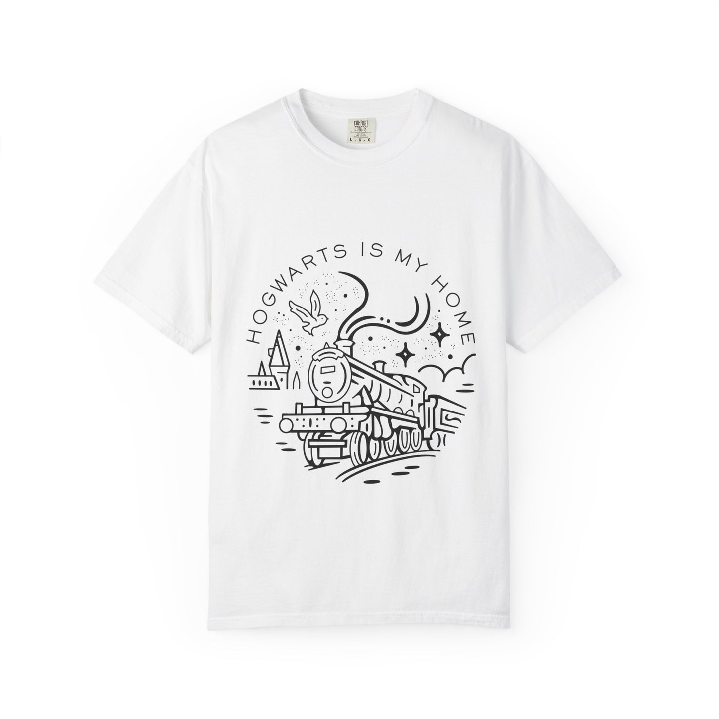 Hogwarts Is My Home T-Shirt - Unisex Garment-Dyed