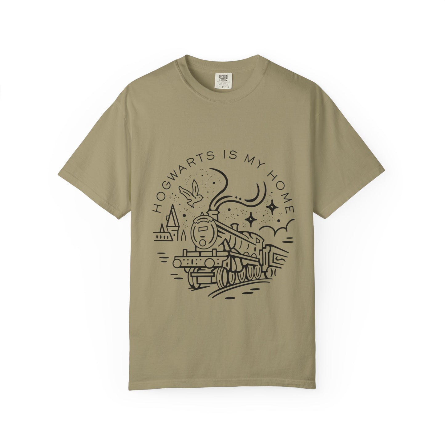Hogwarts Is My Home T-Shirt - Unisex Garment-Dyed