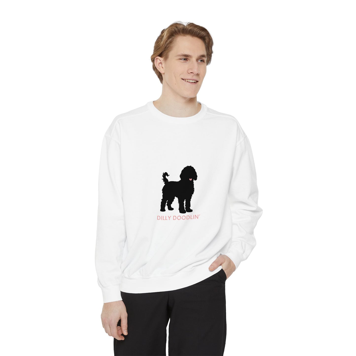 Dilly Doodlin’ Black Doodle Sweater