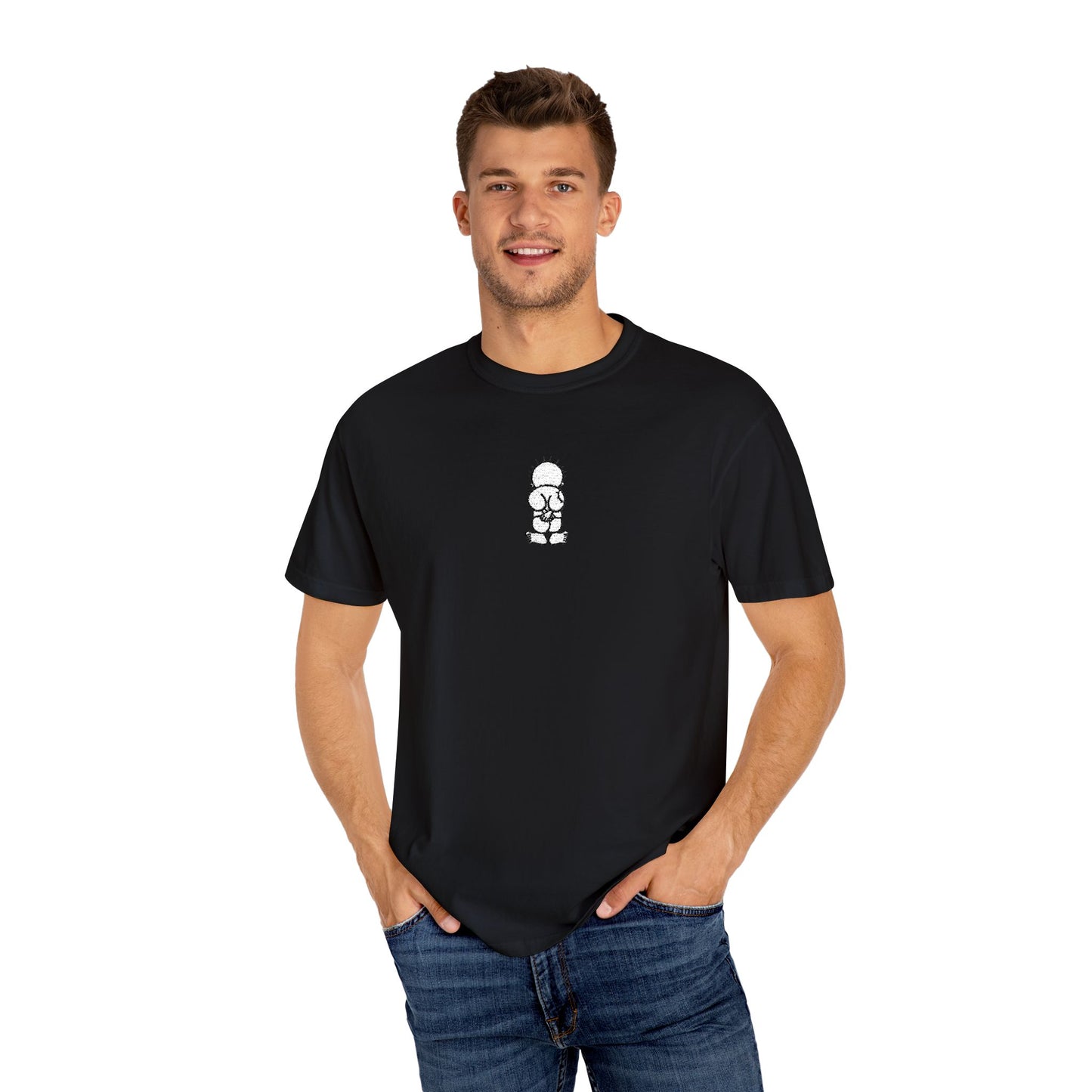 Embroidered Comfort Colors T-shirt - Handala Symbol, Palestinian Identity