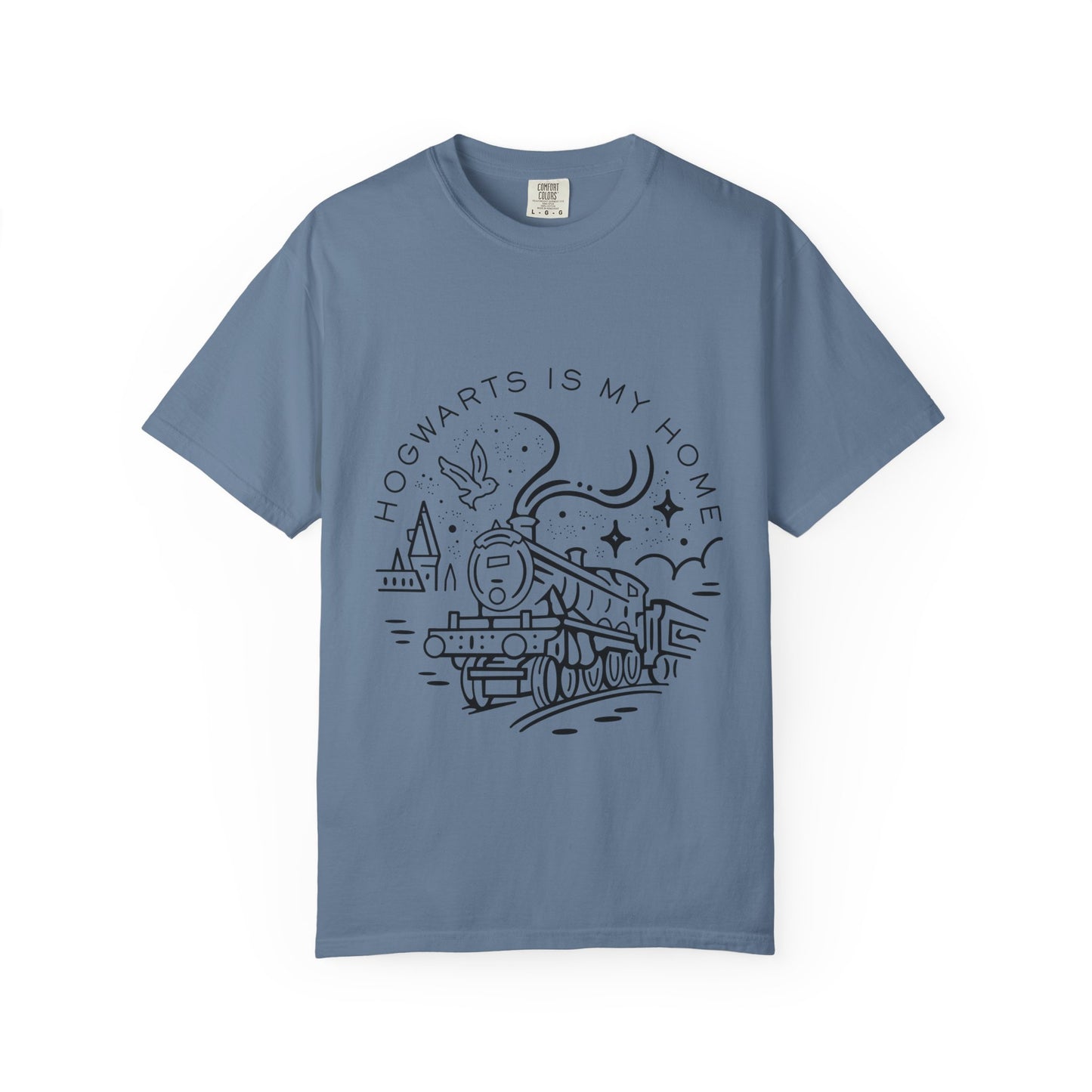 Hogwarts Is My Home T-Shirt - Unisex Garment-Dyed