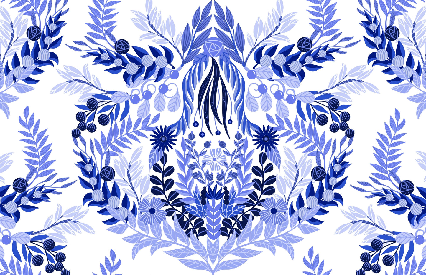 11x17 Chinoiserie Insert Set of 10