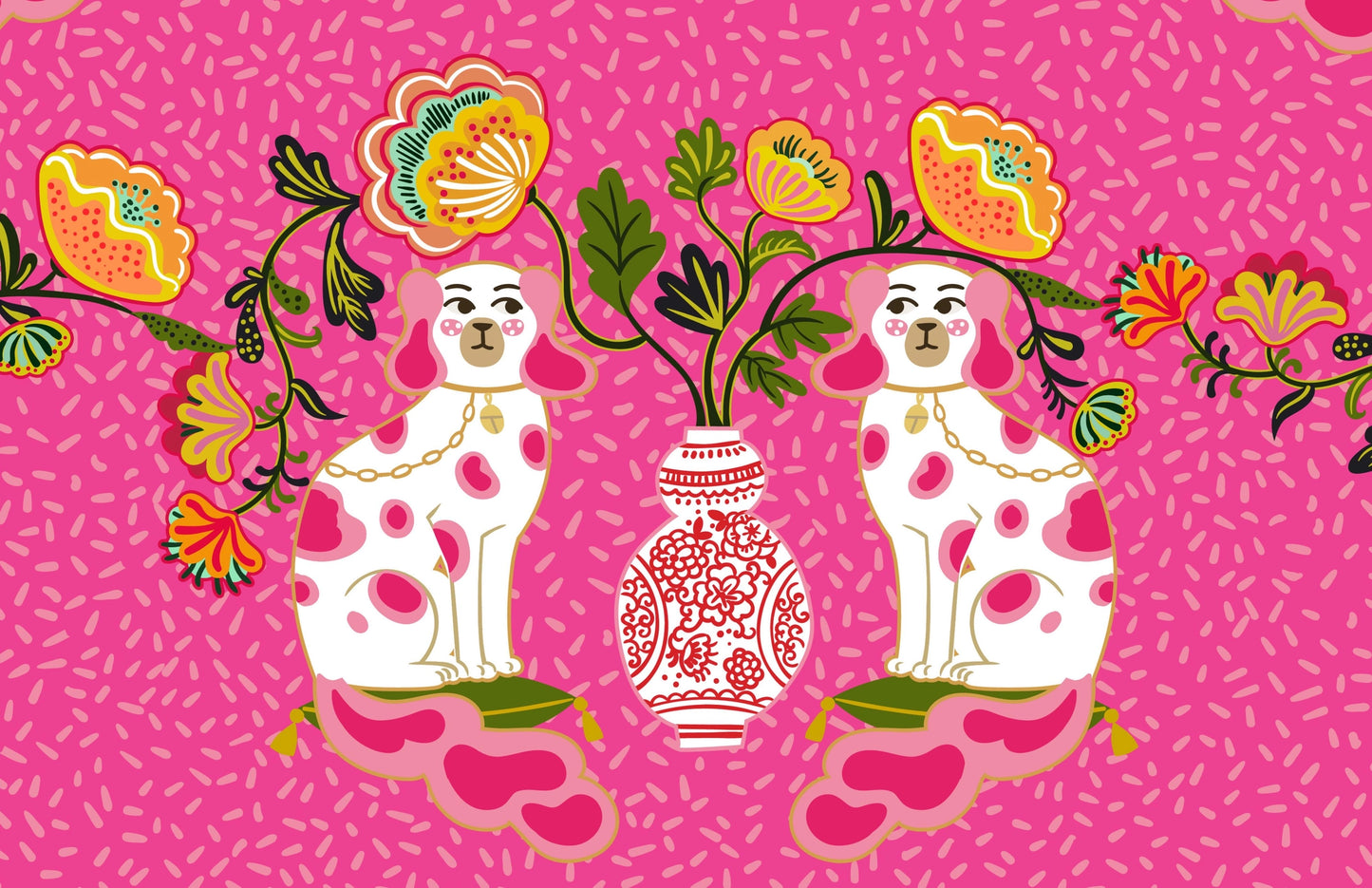 11x17 Chinoiserie Insert Set of 10