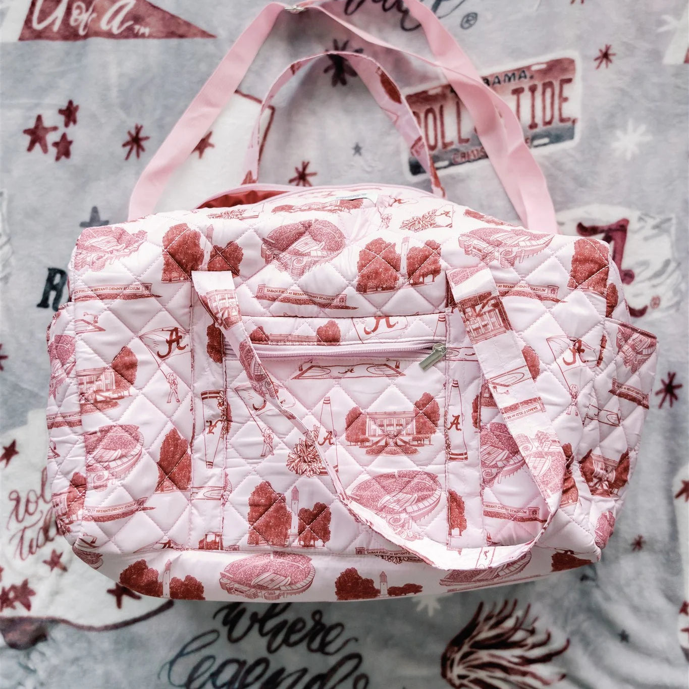 University of Alabama Quilted Duffle