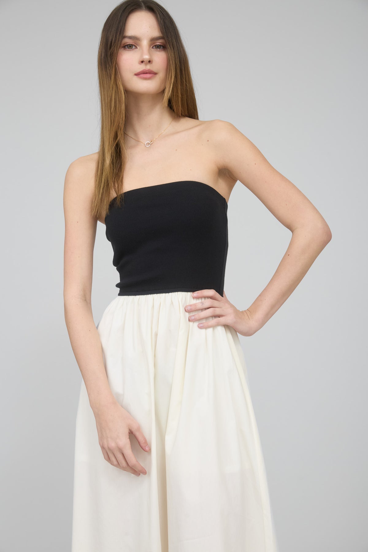 Sway Strapless Midi