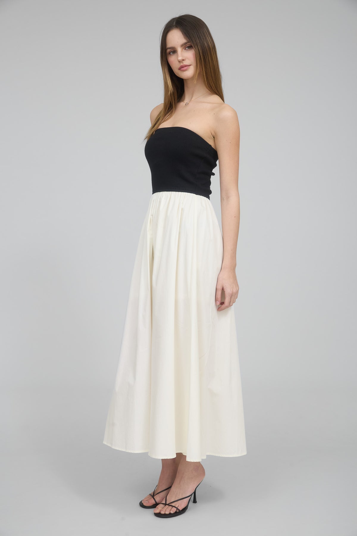 Sway Strapless Midi