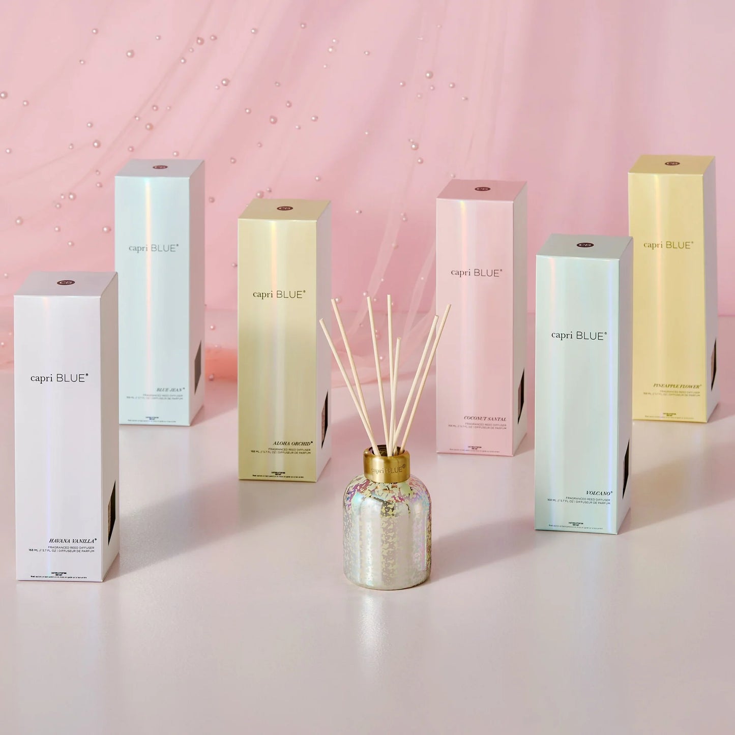 Volcano Mercury Iridescent Petite Reed Diffuser