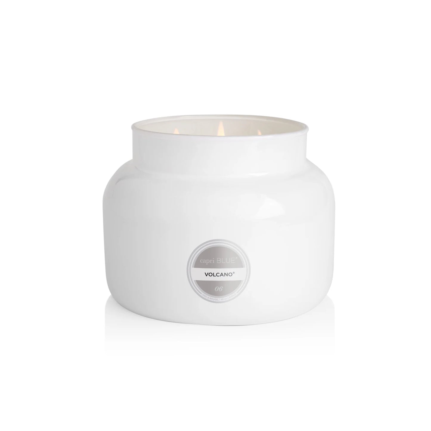 Volcano White Jumbo Candle