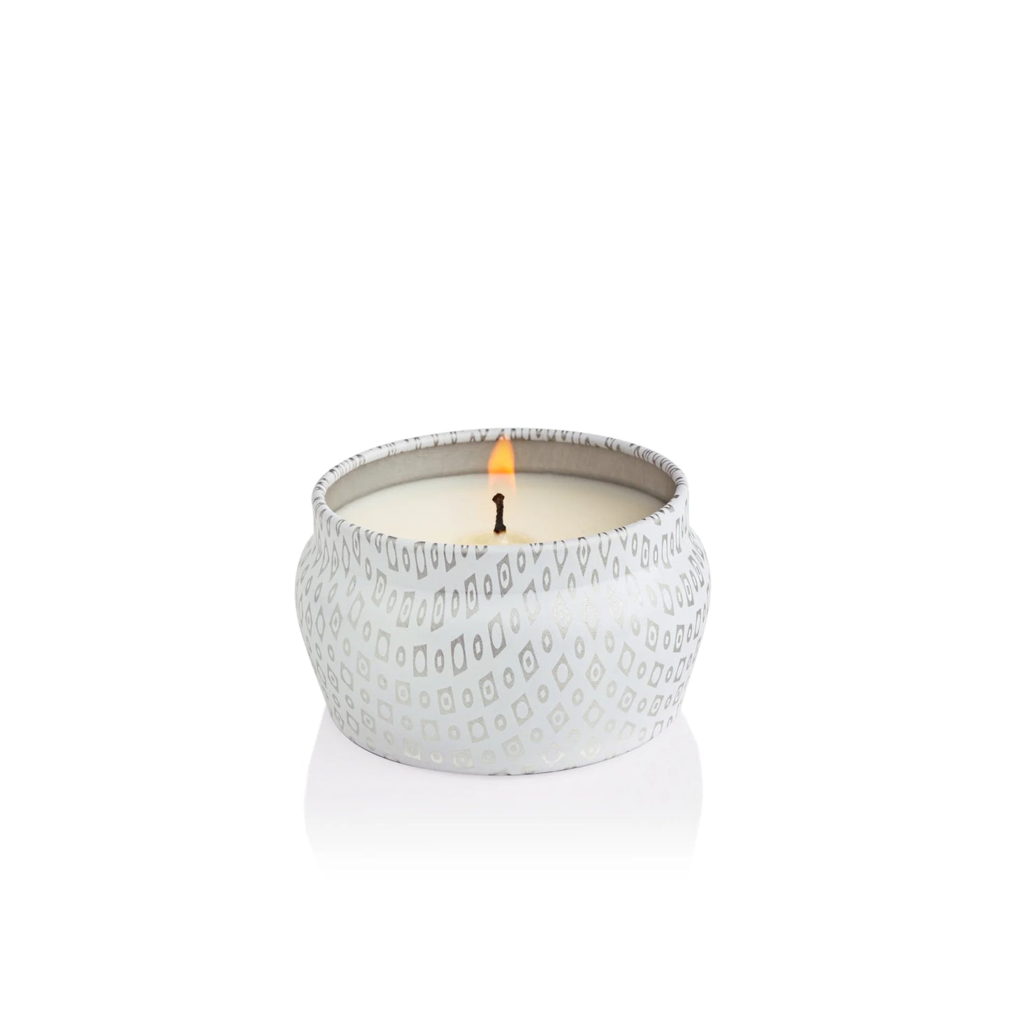 Volcano White Mini Tin Candle