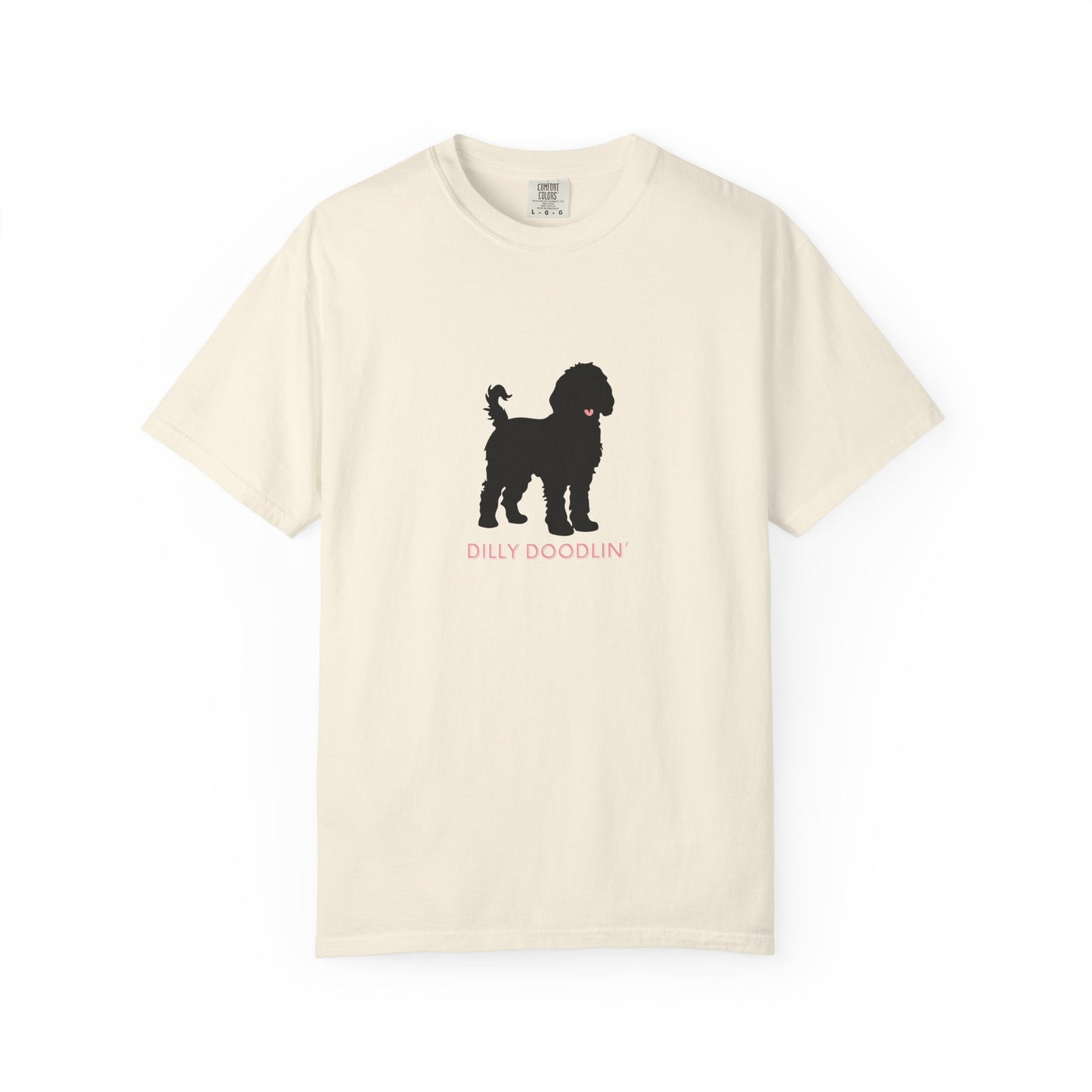 Dilly Doodlin' Black Doodle Tee